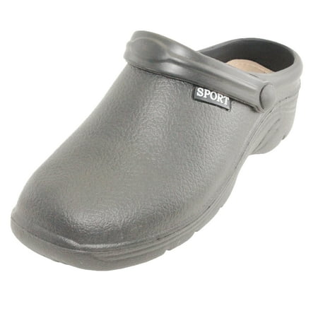SNJ Men s Lightweight Clogs Slip Indoor Outdoor Sandals Shoes