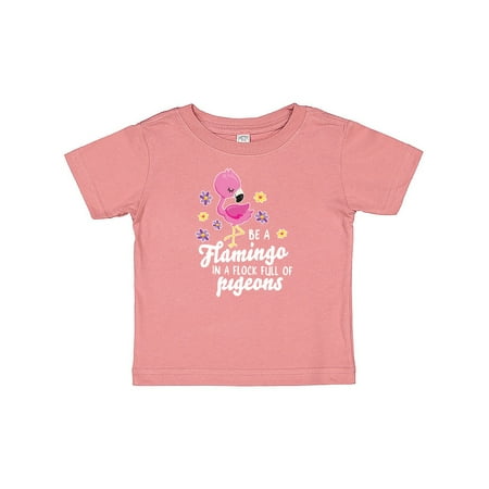 Inktastic Be a Flamingo in a Flock of Pigeons with Flowers Gift Baby Girl T-Shirt
Inktastic Be a Flamingo in a Flock of Pigeons with Flowers Gift Baby Girl T-Shirt