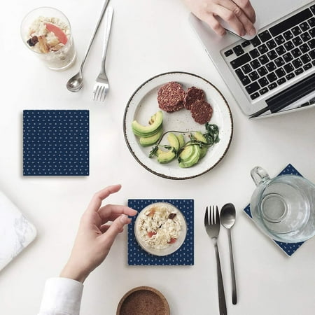 KXMDXA Anchor Set of 4 Coaster for Drinks Absorbent Ceramic Stone Coasters Cup Mat with Cork Base for Home Kitchen Room Coffee Table Bar Decor
KXMDXA Anchor Set of 4 Coaster for Drinks Absorbent Ceramic Stone Coasters Cup Mat with Cork Base for Home Kitchen Room Coffee Table Bar Decor