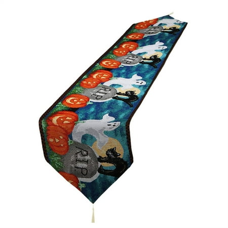 YMILEMY Halloween Pumpkin Table Runner Holiday Kitchen Dining Table Decoration for Indoor Outdoor Home Party Decor 13 x 72 Inch
YMILEMY Halloween Pumpkin Table Runner Holiday Kitchen Dining Table Decoration for Indoor Outdoor Home Party Decor 13 x 72 Inch