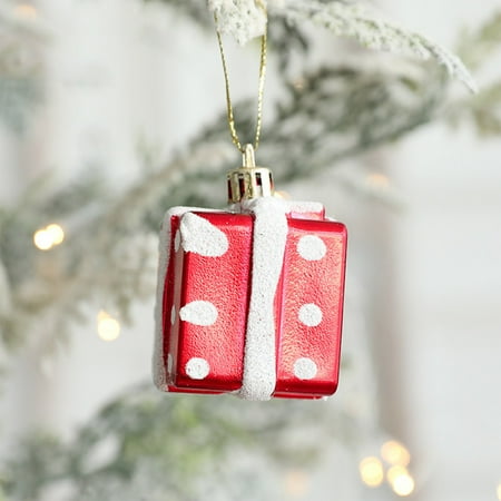 TALKVE Simple lightweight and wear resistant Christmas Decorations Ice Creams Snowman House Pentagrams Gift Box Combination Ornaments Christmas Tree Cartoon Decoration Pendants
TALKVE Simple lightweight and wear resistant Christmas Decorations Ice Creams Snowman House Pentagrams Gift Box Combination Ornaments Christmas Tree Cartoon Decoration Pendants