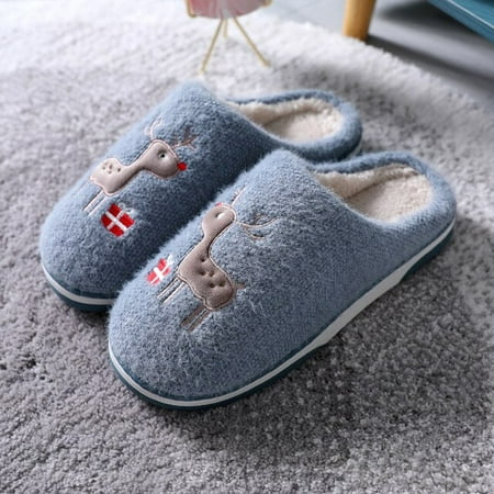 CoCopeanut New Cartoon Reindeer Slippers Women Men Winter Warm Plush Slippers Comfortable Keep Warm Cute Gift Non-slip Home Shoes
CoCopeanut New Cartoon Reindeer Slippers Women Men Winter Warm Plush Slippers Comfortable Keep Warm Cute Gift Non-slip Home Shoes