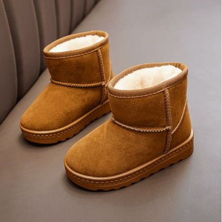 Boys Girls Snow Boots Winter Warm Shoes Flat Fur Lined Comformt Toddler Shoes
Boys Girls Snow Boots Winter Warm Shoes Flat Fur Lined Comformt Toddler Shoes