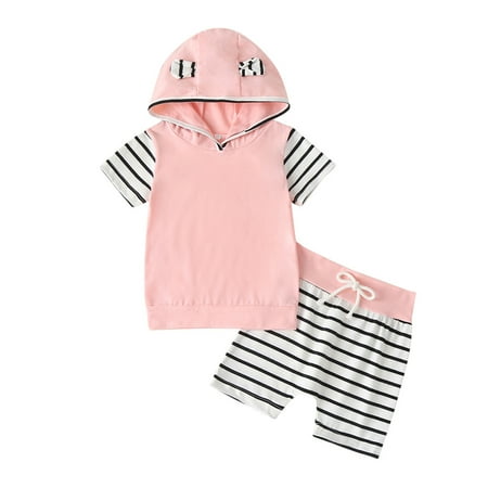 ZMHEGW Baby Short Sleeve Cute Tops Stripe Pants Outfits Casual Fashion Clothing Set
ZMHEGW Baby Short Sleeve Cute Tops Stripe Pants Outfits Casual Fashion Clothing Set