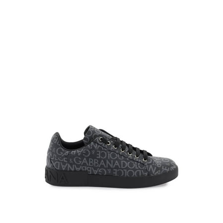Dolce & Gabbana Portofino Jacquard Sneakers