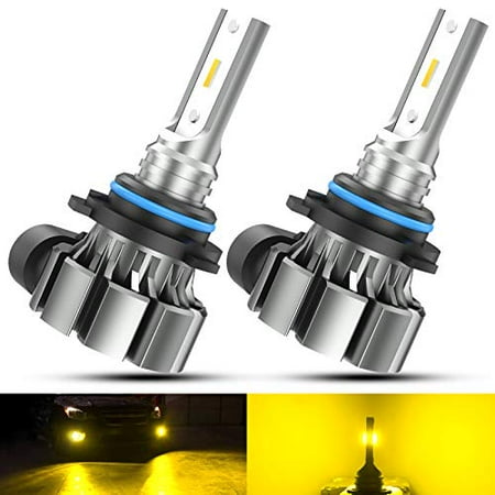 ZonCar H10 Led Fog Light Bulbs Yellow 3000K Golden Yellow 4000 Lumens Super Brighter H10 9145 9140 Fog Light Bulbs 12V High Power Fog Light Bulb Replacement IP67 Waterproof Fog Lamp Bulbs
ZonCar H10 Led Fog Light Bulbs Yellow 3000K Golden Yellow 4000 Lumens Super Brighter H10 9145 9140 Fog Light Bulbs 12V High Power Fog Light Bulb Replacement IP67 Waterproof Fog Lamp Bulbs