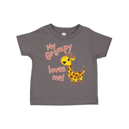 Inktastic My Grampy Loves me- cute giraffe Gift Toddler Boy or Toddler Girl T-Shirt
Inktastic My Grampy Loves me- cute giraffe Gift Toddler Boy or Toddler Girl T-Shirt