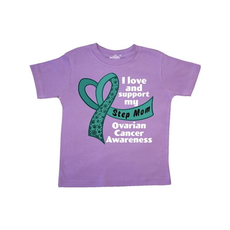 Inktastic I Love and Support My Step Mom Ovarian Cancer Teal Ribbon Gift Toddler Boy or Toddler Girl T-Shirt
Inktastic I Love and Support My Step Mom Ovarian Cancer Teal Ribbon Gift Toddler Boy or Toddler Girl T-Shirt