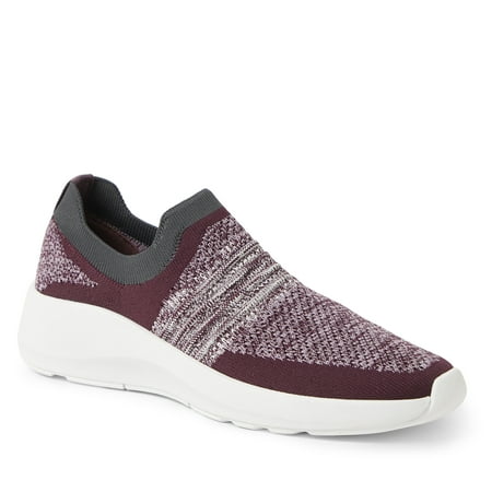 Dearfoams Women s Elena Low Ghillie Slip On Wedge Sneaker