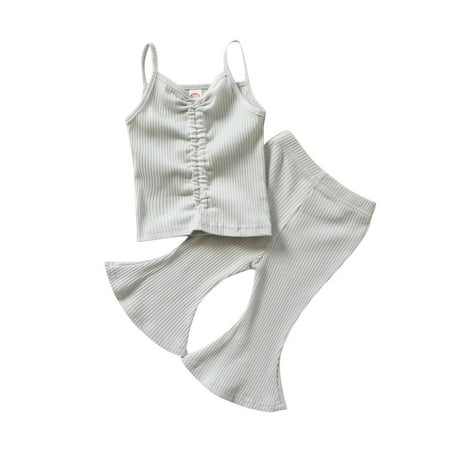 Wiueurtly Girls Suspenders Solid Color Flared Pants Pants Set Teen Girl Outfits 16 18
Wiueurtly Girls Suspenders Solid Color Flared Pants Pants Set Teen Girl Outfits 16 18