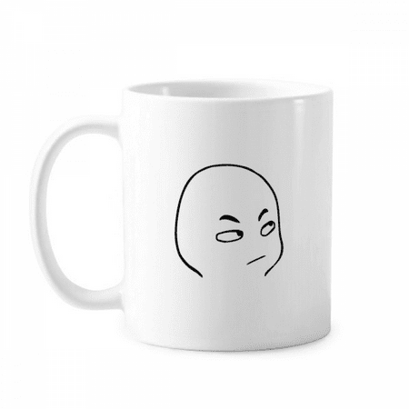 Look Seriously Black Happy Pattern Mug Pottery Cerac Coffee Porcelain Cup Tableware
Look Seriously Black Happy Pattern Mug Pottery Cerac Coffee Porcelain Cup Tableware