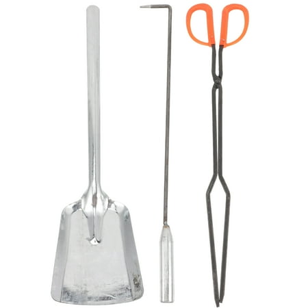 1 Set Fireplace Tools Fireplace Shovel Fire-poker and Fire Hook Fireplace Supplies