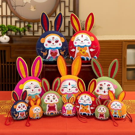 AerDream Rabbit Plush Pendant Decoration Folk Traditional Cute Stuffed Bunny Cartoon Doll Plush Pendant
AerDream Rabbit Plush Pendant Decoration Folk Traditional Cute Stuffed Bunny Cartoon Doll Plush Pendant