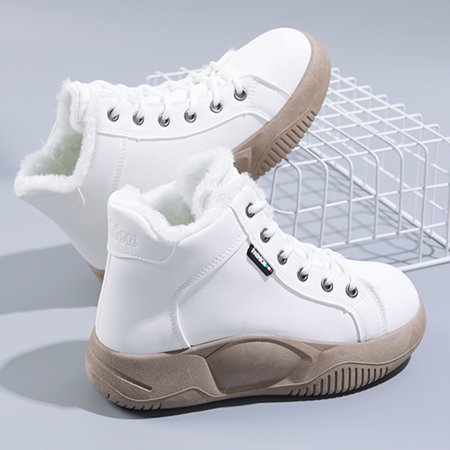 Fashion Thickening Plush Inner High Top Snow Boots Thick Sole Non-slip Versatile Winter Casual Ankle Boots Women s Footwear
Fashion Thickening Plush Inner High Top Snow Boots Thick Sole Non-slip Versatile Winter Casual Ankle Boots Women s Footwear