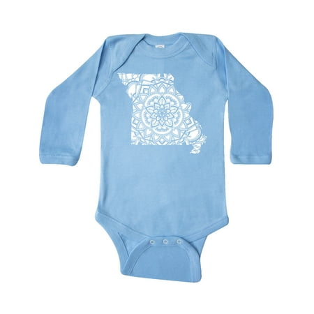 Inktastic Missouri Silhouette Mandala Gift Baby Boy or Baby Girl Long Sleeve Bodysuit
Inktastic Missouri Silhouette Mandala Gift Baby Boy or Baby Girl Long Sleeve Bodysuit