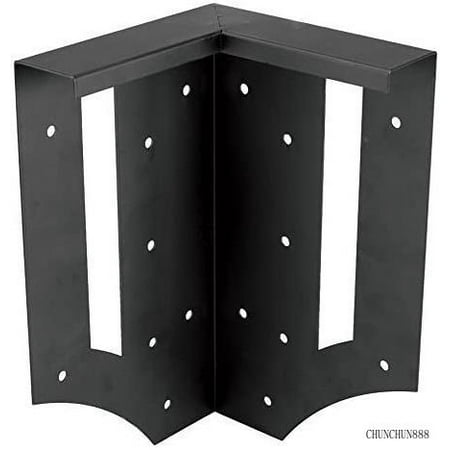DIY Raised Garden Bed Corner Brackets - Powder Coated Galvanized Solid Steel - Black - 6 L X 6 W X 10½ H - Set Of 4
DIY Raised Garden Bed Corner Brackets - Powder Coated Galvanized Solid Steel - Black - 6 L X 6 W X 10½ H - Set Of 4
