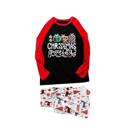 EUMODR Family Pajamas 4 Set Parent-Child Women Mom Outfit Christmas Gift Print Plaid Long-Sleeved Trouser Sets Family Christmas Pajamas Set for 3
EUMODR Family Pajamas 4 Set Parent-Child Women Mom Outfit Christmas Gift Print Plaid Long-Sleeved Trouser Sets Family Christmas Pajamas Set for 3