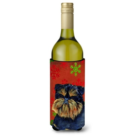 Caroline s Treasures LH9343LITERK Brussels Griffon Red and Green Snowflakes Holiday Christmas Wine Bottle Hugger Wine
Caroline s Treasures LH9343LITERK Brussels Griffon Red and Green Snowflakes Holiday Christmas Wine Bottle Hugger Wine