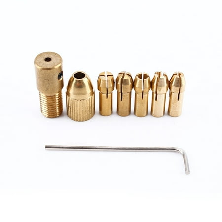 Agatige 1Set/8pcs 0.5mm-3mm Small Electric Drill Bit Collet Micro Mini Twist Drill Tool Micro Twist Drill Tool Drill Collet Set
Agatige 1Set/8pcs 0.5mm-3mm Small Electric Drill Bit Collet Micro Mini Twist Drill Tool Micro Twist Drill Tool Drill Collet Set