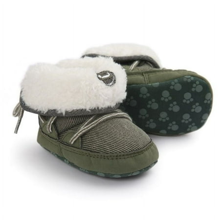 Baby Boys Girls Winter Snow Boots Toddler Cold Weather Warm Lace Up Soft Sole Faux Fur Crib Shoes for Newborn Infant
Baby Boys Girls Winter Snow Boots Toddler Cold Weather Warm Lace Up Soft Sole Faux Fur Crib Shoes for Newborn Infant