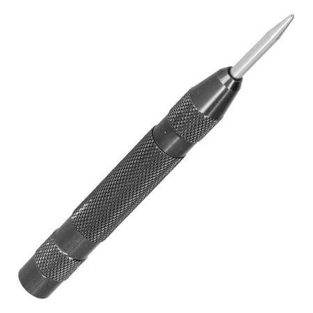 Adjustable Black Professional Automatic Center Punch Tool with Removable Hardened Steel Tip Positioner for Accurate Punching Workmanship in Precision Jobs and Metalworking Tasks
Adjustable Black Professional Automatic Center Punch Tool with Removable Hardened Steel Tip Positioner for Accurate Punching Workmanship in Precision Jobs and Metalworking Tasks