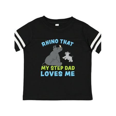 Inktastic Rhino That My Step Dad Loves Me with Cute Rhinos Gift Toddler Boy or Toddler Girl T-Shirt
Inktastic Rhino That My Step Dad Loves Me with Cute Rhinos Gift Toddler Boy or Toddler Girl T-Shirt