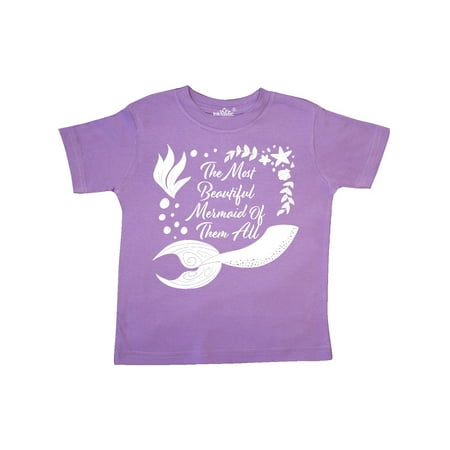 Inktastic The Most Beautiful Mermaid of Them All with Mermaid Tail Gift Toddler Boy or Toddler Girl T-Shirt
Inktastic The Most Beautiful Mermaid of Them All with Mermaid Tail Gift Toddler Boy or Toddler Girl T-Shirt