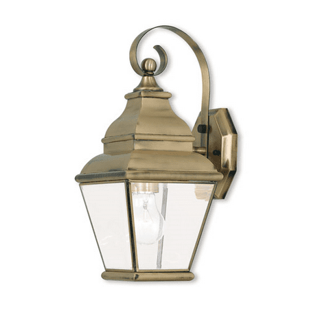 Wall Sconces 1 Light With Hand Crafted Solid Brass Clear Beveled Antique Brass size 16 in 100 Watts - World of Crystal
Wall Sconces 1 Light With Hand Crafted Solid Brass Clear Beveled Antique Brass size 16 in 100 Watts - World of Crystal