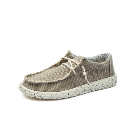 Rockomi Man s Driving Shoes Casual Loafers Slip On Flats Mens Lightweight Nonslip Cloth Shoe Fashion Canvas Loafer Khaki 10
Rockomi Man s Driving Shoes Casual Loafers Slip On Flats Mens Lightweight Nonslip Cloth Shoe Fashion Canvas Loafer Khaki 10