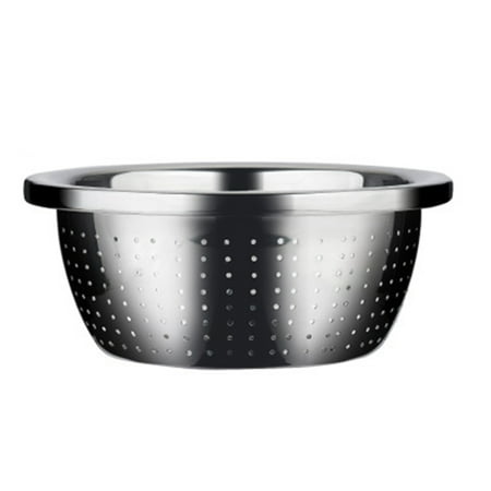 Liveday Stainless Steel Mixing Bowls Heavy Duty Deeper Edge Salad Bowl Kitchen Strainer
Liveday Stainless Steel Mixing Bowls Heavy Duty Deeper Edge Salad Bowl Kitchen Strainer