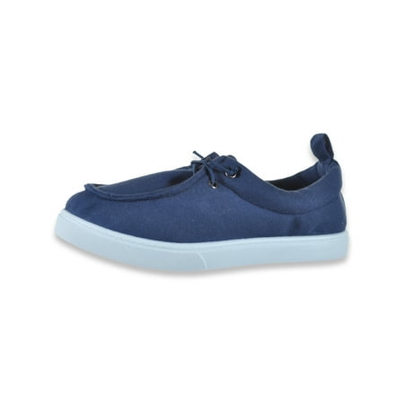 Trail River Boys Slip-On Shoes - navy 3 youth