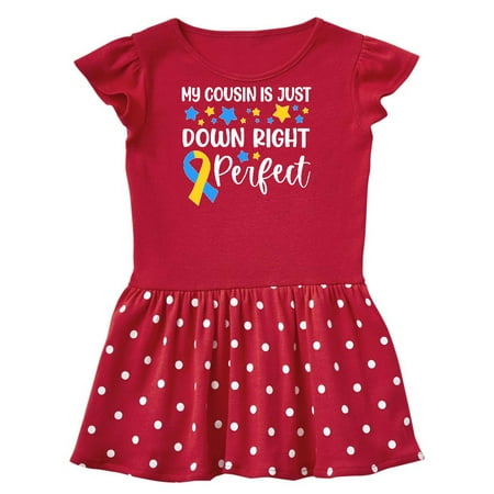 Inktastic My Cousin Is Just Down Right Perfect- Down Syndrome Awareness Ribbon Gift Toddler Girl Dress
Inktastic My Cousin Is Just Down Right Perfect- Down Syndrome Awareness Ribbon Gift Toddler Girl Dress
