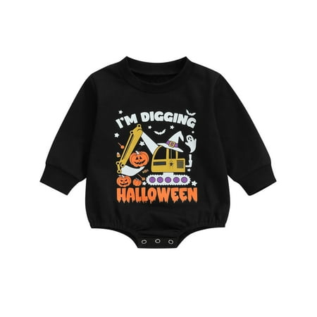 MIUBAGIAL New Baby Onesie Pumpkin Print Long Sleeve Cover Baby Triangle Crawling Suit for Halloween and Party
MIUBAGIAL New Baby Onesie Pumpkin Print Long Sleeve Cover Baby Triangle Crawling Suit for Halloween and Party
