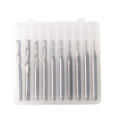 Dheera Ball Nose Carbide End Mill Set Multifunctional Spiral Milling Tool Engraving Bit
Dheera Ball Nose Carbide End Mill Set Multifunctional Spiral Milling Tool Engraving Bit