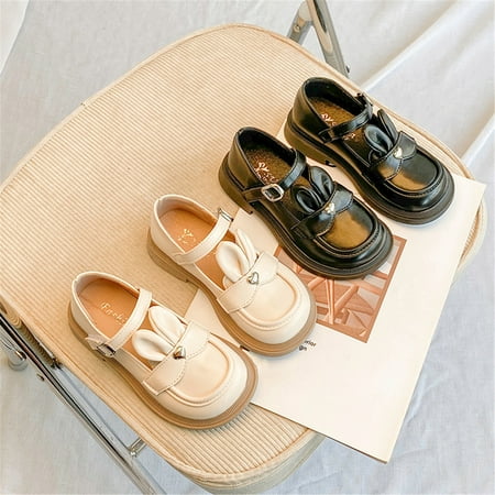 Aayomet Girls Leather Rabbit Design Soft Round Toe Princess Dress Flat Shoes(Little Kid/Big Kids) Slide Sandals Shower B 2
Aayomet Girls Leather Rabbit Design Soft Round Toe Princess Dress Flat Shoes(Little Kid/Big Kids) Slide Sandals Shower B 2