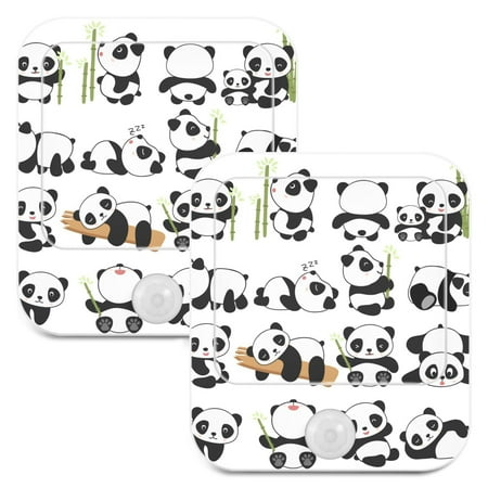 Cartoon Pandas LED Motion Sensor Night Light Plug into Wall 2 Pack Auto Dusk to Dawn Adjustable
Cartoon Pandas LED Motion Sensor Night Light Plug into Wall 2 Pack Auto Dusk to Dawn Adjustable