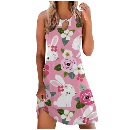 jsaierl Easter Dresses for Women Bunny Egg Print Casual Dresses Beach Sleeveless Knee Length Dress A-Line Tank Dresses Happy Easter Gift for Women
jsaierl Easter Dresses for Women Bunny Egg Print Casual Dresses Beach Sleeveless Knee Length Dress A-Line Tank Dresses Happy Easter Gift for Women