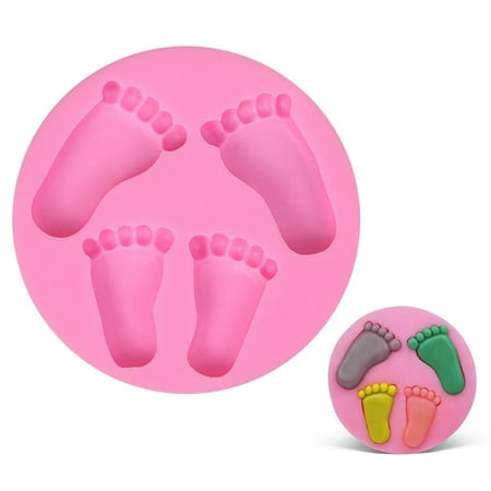 Footprint Fondant Mold Silicone Foot Shape Pastry Mould Chocolate Clay Cake Decorating Baking Tool
Footprint Fondant Mold Silicone Foot Shape Pastry Mould Chocolate Clay Cake Decorating Baking Tool