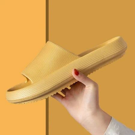 Platform Thick Bathroom Home Slippers Women Cloud Slippers Fashion Soft Sole Eva Indoor Sandals Non-Slip Flip Flop Men Slippers
Platform Thick Bathroom Home Slippers Women Cloud Slippers Fashion Soft Sole Eva Indoor Sandals Non-Slip Flip Flop Men Slippers