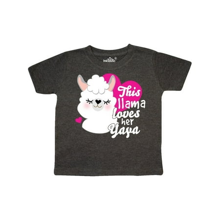 Inktastic Valentines Day This Llama Loves Her Yaya Gift Toddler Toddler Girl T-Shirt
Inktastic Valentines Day This Llama Loves Her Yaya Gift Toddler Toddler Girl T-Shirt