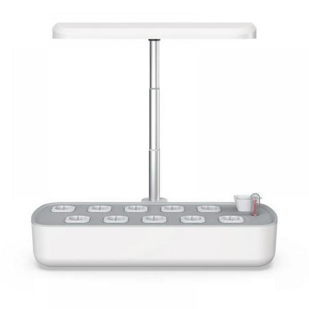 Stibadium 10 Pods Hydroponics Growing System Indoor Herb Garden Kit with LED Grow Light Automatic Timer Adjustable Height(White)
Stibadium 10 Pods Hydroponics Growing System Indoor Herb Garden Kit with LED Grow Light Automatic Timer Adjustable Height(White)