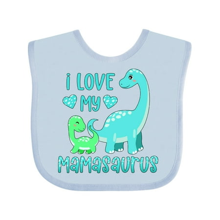 Inktastic I Love My Mamasaurus Cute Brontosaurus Family Gift Baby Boy or Baby Girl Bib
Inktastic I Love My Mamasaurus Cute Brontosaurus Family Gift Baby Boy or Baby Girl Bib
