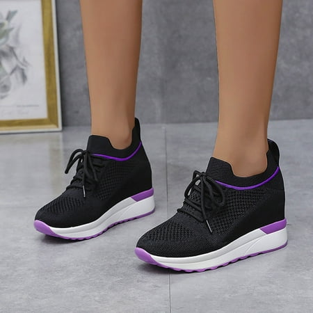 Cathalem Ladies Fashion Colorblock Mesh Breathable Lace Up Platform Casual Sports Shoes Sneaker Sandals for Women Black 9
Cathalem Ladies Fashion Colorblock Mesh Breathable Lace Up Platform Casual Sports Shoes Sneaker Sandals for Women Black 9