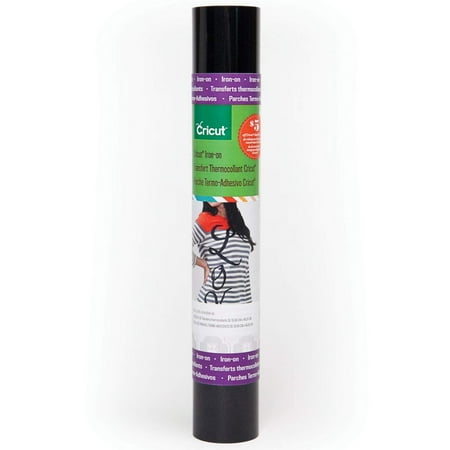 Iron On Lite, Black, For use with all Cricut machines By Cricut