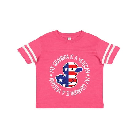 Inktastic My Grandpa is a Veteran Military Family Gift Toddler Boy or Toddler Girl T-Shirt
Inktastic My Grandpa is a Veteran Military Family Gift Toddler Boy or Toddler Girl T-Shirt