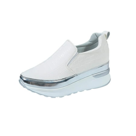 Jikolililili Women s Fashion Casual Platform Wedges Slip On Loafers Shoes High Heels Sneakers Women Shoes Christmas 2022 Deals Clearance
Jikolililili Women s Fashion Casual Platform Wedges Slip On Loafers Shoes High Heels Sneakers Women Shoes Christmas 2022 Deals Clearance