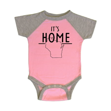 Inktastic It s Home- State of Wisconsin Outline Gift Baby Boy or Baby Girl Bodysuit
Inktastic It s Home- State of Wisconsin Outline Gift Baby Boy or Baby Girl Bodysuit