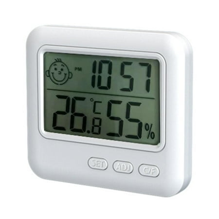 Sukalun Hygrometer Thermometer | Digital Hygrometer Temperature Thermometer | Wall Mount Temperature & Humidity Gauge for Living Rom Bedroom Office Car Interior
Sukalun Hygrometer Thermometer | Digital Hygrometer Temperature Thermometer | Wall Mount Temperature & Humidity Gauge for Living Rom Bedroom Office Car Interior