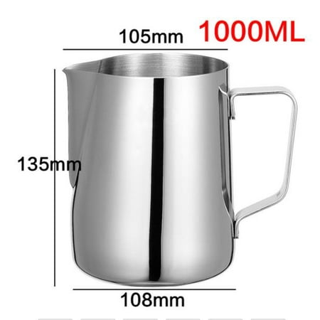 

Milk Frothing Jug Pitcher Cappuccino Pot Barista Accessories 150/350/600ML Mugs Coffee Latte Milk Foam Coffee Tools Coffeware