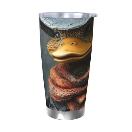 Junzan Western Cowboy Duck for 20oz Stainless Steel Insulated Car Cup with Spillproof Lid - Insulated Coffee Mug Thermal Cup-Without Straw
Junzan Western Cowboy Duck for 20oz Stainless Steel Insulated Car Cup with Spillproof Lid - Insulated Coffee Mug Thermal Cup-Without Straw